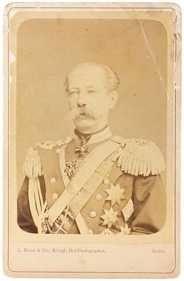 [Таврический губернатор] Кабинетная фотография: Генерал-адъютант Александр Евграфович Рейтерн. 