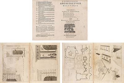 Голдманн, Н. Элементы военной архитектуры. [Goldmann, N. Elementorum architecturae 