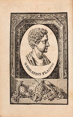 Гораций, К.Ф. Сочинения. [Q. Horatii Flacci Opera. На лат. яз.]. Лейпциг: 