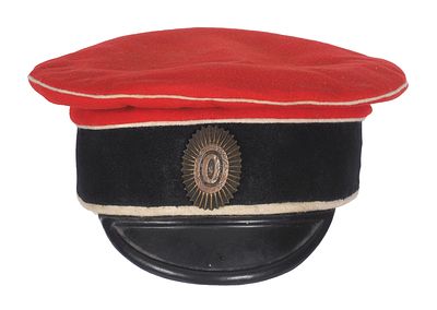 Фуражка офицерская Корниловского ударного полка с кокардой. Россия, 1918-19. Фуражка 