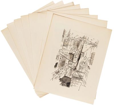 Анненков Юрий Павлович (1889−1974) Сюита для книги Люка Дюртена &laquo;Преступление 