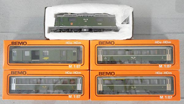 Lot 277: BEMO SWISS TRAIN SET
