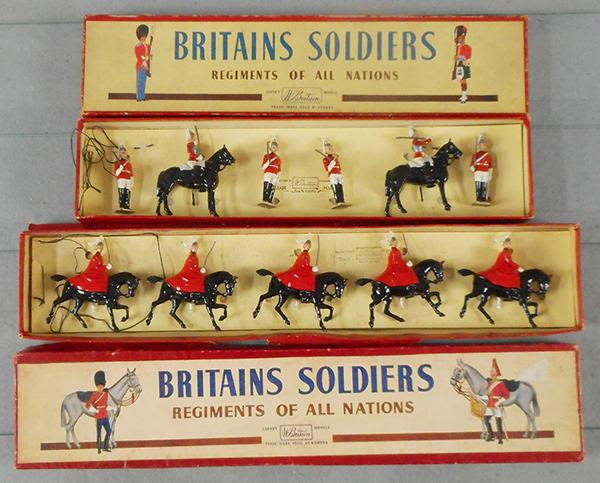 Lot 235: 2 BRITAINS LIFE GUARDS SETS