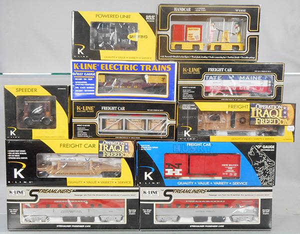 Lot 376: K-LINE TRAIN SET