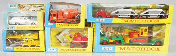 Lot 411: 6 MATCHBOX KING SIZE VEHICLES