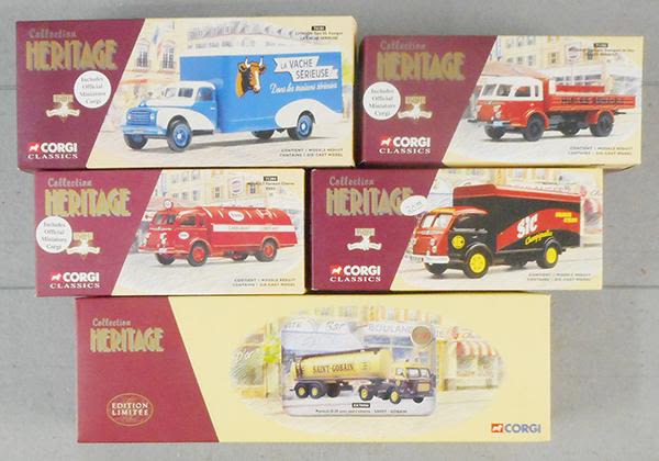 Lot 437: 5 CORGI TRUCKS