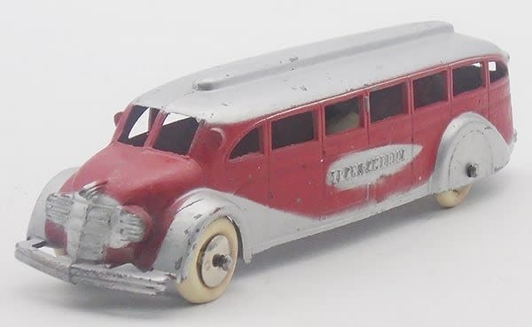 Lot 186: TOOTSIETOY 1045 JUMBO TRANSAMERICA BUS