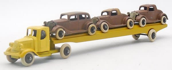 Lot 243: TOOTSIETOY 198 MACK AUTO TRANSPORT