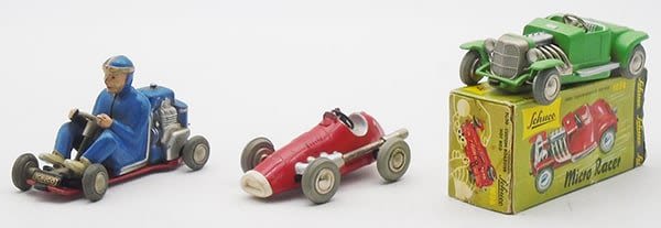 Lot 410: 3 SCHUCO MICRO RACERS