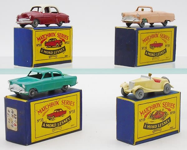 Lot 152: 4 MATCHBOX MOKO VEHICLES