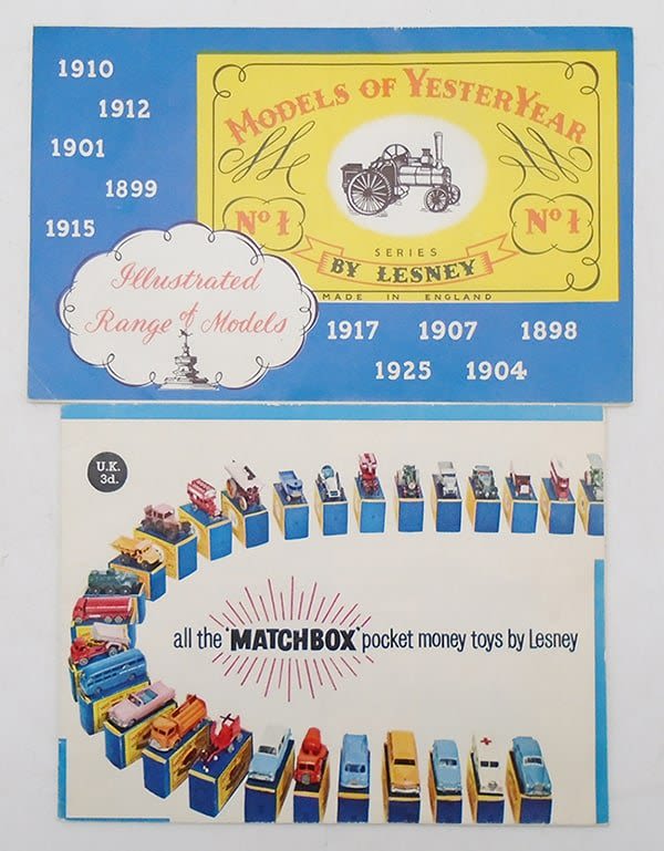 Lot 170: 2 MATCHBOX CATALOGS