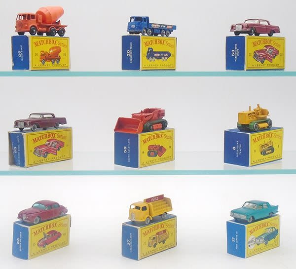 Lot 179: 9 MATCHBOX VEHICLES
