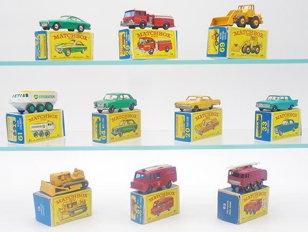 Lot 228: 10 MATCHBOX VEHICLES