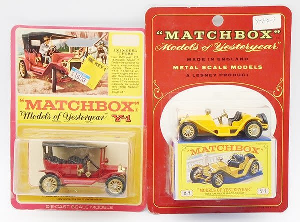 Lot 229: 2 MATCHBOX MOY BLISTER PACKS