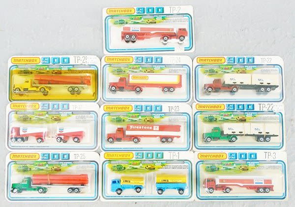 Lot 233: 10 MATCHBOX SF 900 SERIES BLISTER PACKS