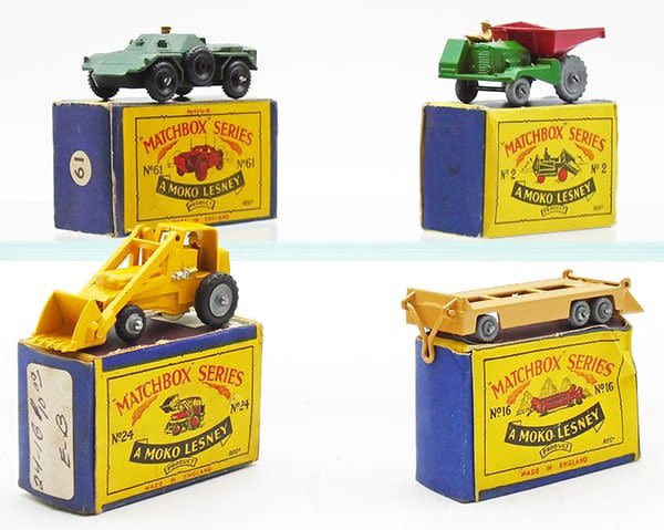 Lot 234: 4 MATCHBOX MOKO VEHICLES