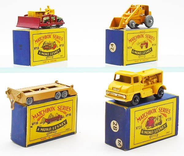 Lot 246: 4 MATCHBOX MOKO VEHICLES