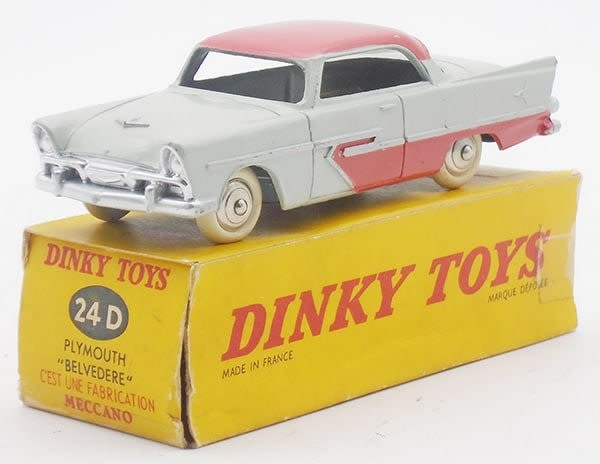 Lot 372: FR DINKY 24D PLYMOUTH BELVEDERE