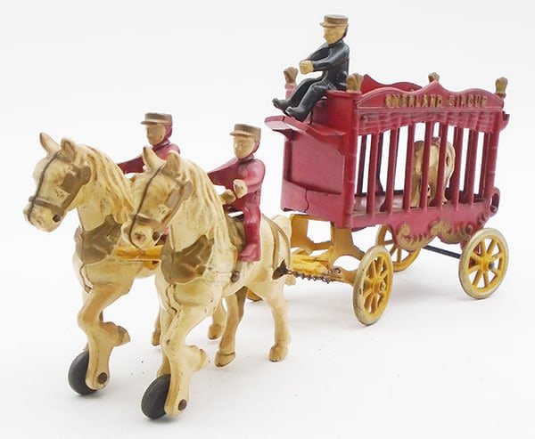 Lot 468: KENTON OVERLAND CIRCUS WAGON