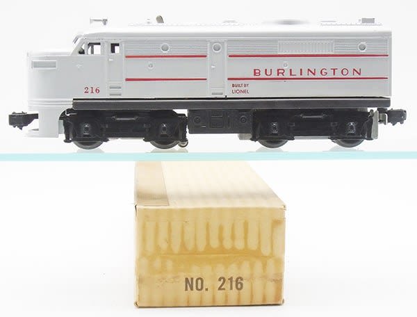 Lot 232: LIONEL 216 BURLINGTON ALCO A UNIT