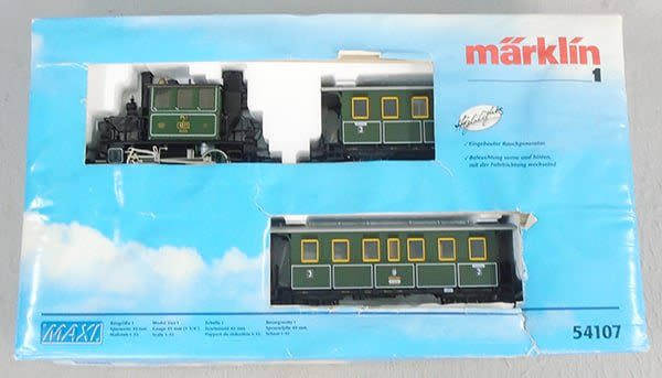 Lot 366: MARKLIN MAXI 54107 BAVARIAN BRANCH LINE SET