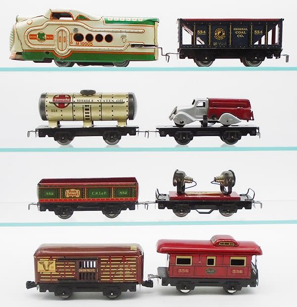 Lot 401: MARX UP TRAIN SET