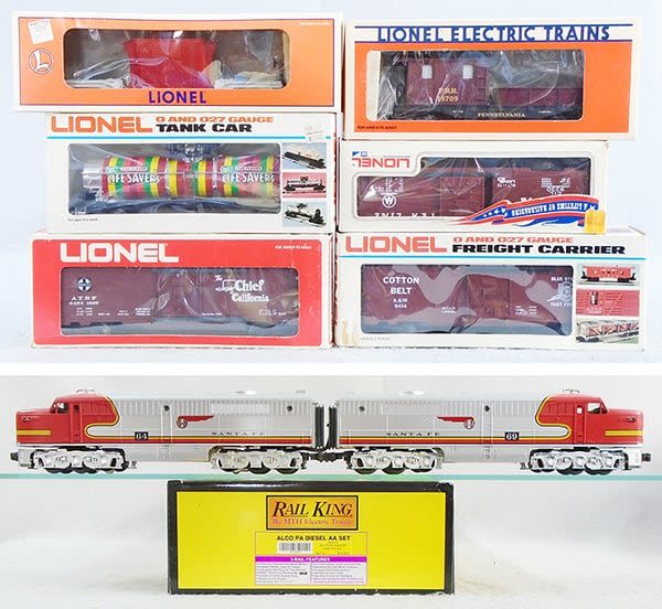 Lot 463: LIONEL & MTH RAIL KING TRAIN SET