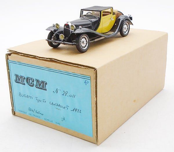 Lot 55: MCM 28-011 1932 BUGATTI LAUNDAULET