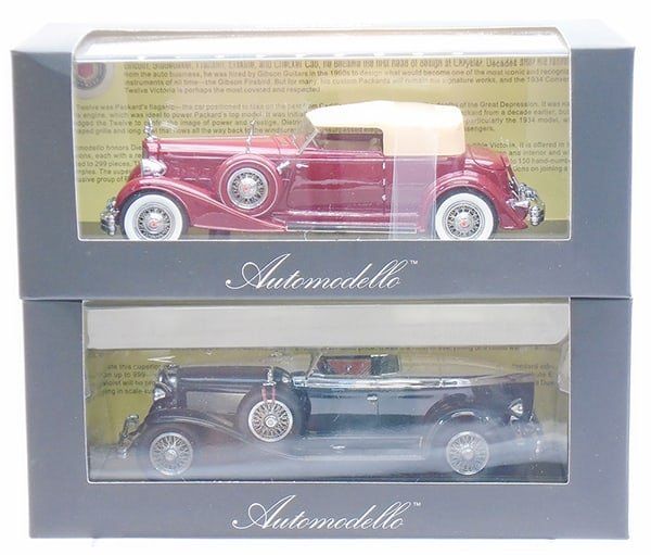Lot 58: 2 AUTOMODELLO MODEL AUTOS
