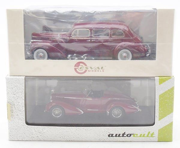 Lot 71: ESVAL & AUTO CULT AUTO MODELS