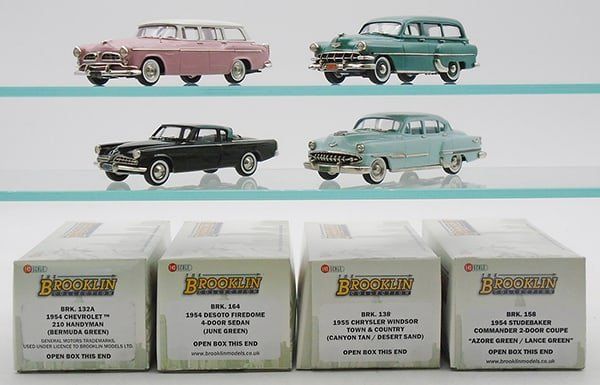 Lot 147: 4 BROOKLIN MODEL AUTOS