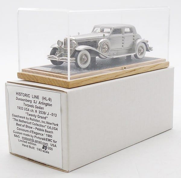 Lot 251: B&G HISTORIC LINE USA 1933 DUESENBERG