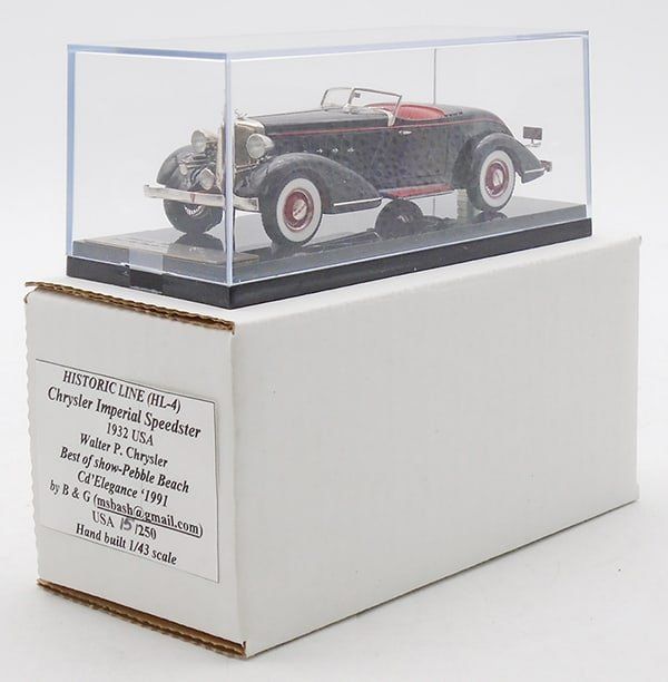 Lot 254: B&G HISTORIC LINE USA 1932 CHRYSLER IMPERIAL