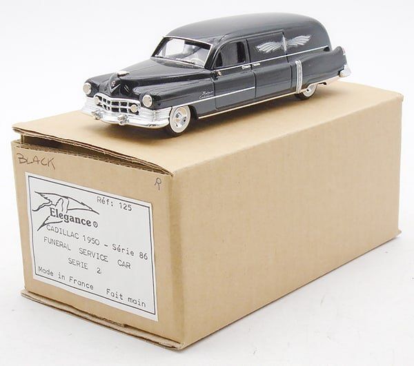 Lot 258: ELEGANCE #125 1950 CADILLAC FUNERAL SERVICE CAR