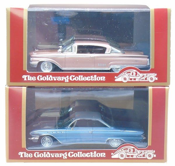 Lot 291: 2 GOLDVARG COLLECTION MODEL AUTOS