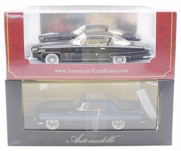 Lot 351: AMERICAN EXCELLENCE & AUTOMODELLO GHIA MODELS