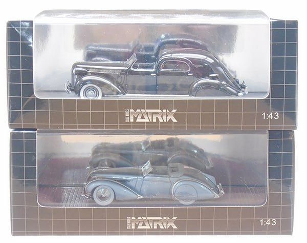 Lot 432: 2 MATRIX MODELS