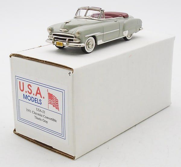 Lot 474: USA MODELS #21 1951 CHEVROLET CONVERTIBLE