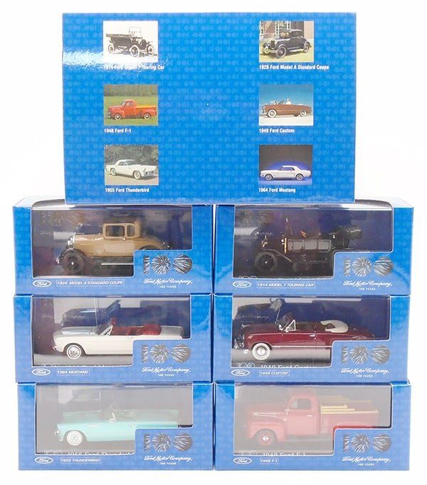Lot 499: FORD MOTOR COMPANY 100 YEARS 6 PACK