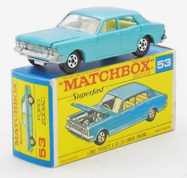 Lot 160: MATCHBOX SF 53A1 FORD ZODIAC MK4