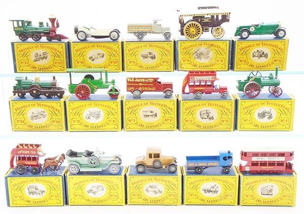 Lot 184: 15 MATCHBOX MODELS OF YESTERYEAR
