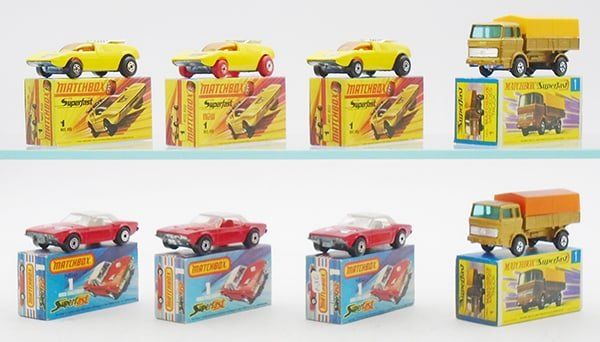 Lot 306: 8 MATCHBOX SUPERFAST #1 VEHICLES