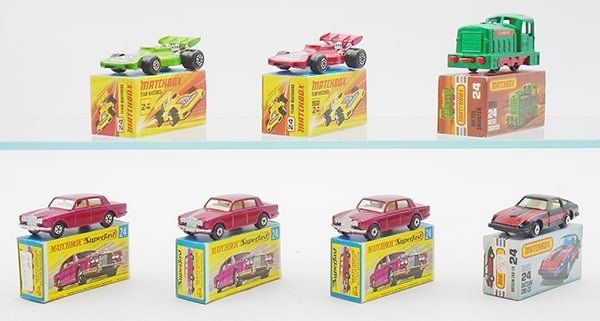 Lot 374: 7 MATCHBOX SUPERFAST #24 VEHICLES
