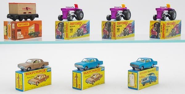 Lot 375: 7 MATCHBOX SUPERFAST #25 VEHICLES