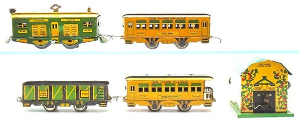 Lot 206: HOGE TOM THUMB TRAIN SET