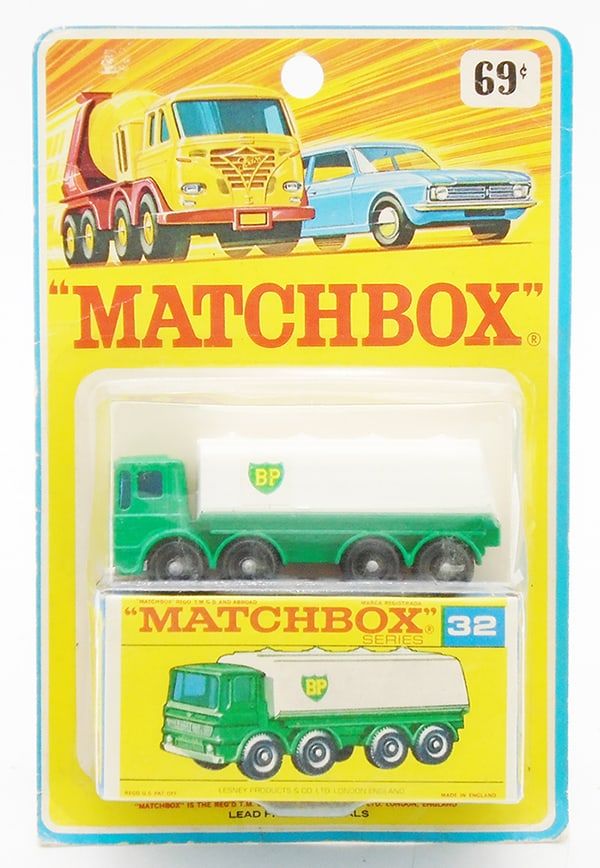 Lot 340: MATCHBOX 32C2 LEYLAND PETROL TANKER BLISTER PACK