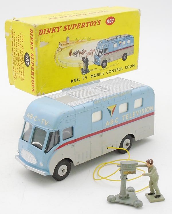 Lot 347: DINKY 987 ABC TV MOBILE CONTROL ROOM