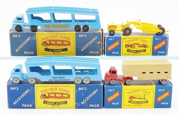 Lot 349: 4 MATCHBOX MAJOR PACK VEHICLES