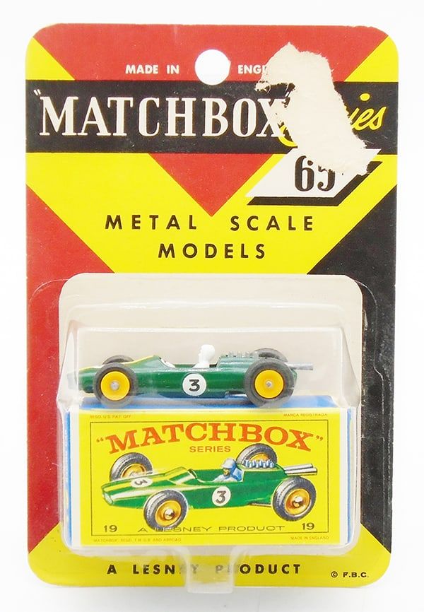 Lot 420: MATCHBOX 19D3 LOTUS RACER BLISTER PACK