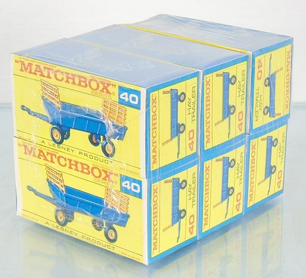 Lot 464: MATCHBOX 40C1 HAY TRAILER DEALER PACK